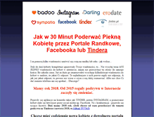 Tablet Screenshot of generator-internetowych-randek.pl